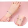 925 Sterling Silver Knot Inspirational Bracelet Engraved''Always My Sister, Forever My Friend'' Adjustable Sisters Bracelets Friendship Jewelry for Women