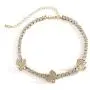 Ingemark Bling Colorful Butterfly Tennis Chain Choker Iced CZ Rhinestone Choker Necklace for Women Girls Gorgeous Elegant Jewelry Accessory Ingemark Bling Colorful Butterfly Tennis Chain Choker Iced CZ Rhinestone Choker Necklace for Women Girls Gorgeous Elegant Jewelry Accessory