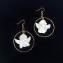 Angel Necklace White Cute Baby Y2K Chain Necklace Sweetheart for Women Girl Gifts