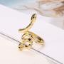 Crazy Feng Gold Snake Rings Silver Serpent Ring Snake Jewelry for Women Snake Rings for Teen Girls Punk Gothic Rings