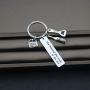 Hairdresser Gardener Tailor Accountant Bartender Book Lover Gift Keychain Bracelet She Believed She Could Appreciation Gift