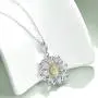 LUHE Daisy Flower Pendant Necklace 925 Sterling Silver for Women Daisy Charm Jewelry Birthday Gift LUHE Daisy Flower Pendant Necklace 925 Sterling Silver for Women Daisy Charm Jewelry Birthday Gift