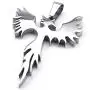 CICI Jewelry Stainless Steel Phoenix Bird Firebird Pendant Biker Mens Necklace, 24 inch Chain CICI Jewelry Stainless Steel Phoenix Bird Firebird Pendant Biker Mens Necklace, 24 inch Chain