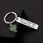 WSNANG Saguaro Cactus Keychain Dont Forget How Tough You are Keychain Cactus Jewelry Inspirational Gift for Family Friends WSNANG Saguaro Cactus Keychain Dont Forget How Tough You are Keychain Cactus Jewelry Inspirational Gift for Family Friends