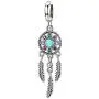ABAOLA Dream Catcher Dangle 925 Sterling Silver Charm Feather Beads for Fashion Charms Bracelet & Necklace ABAOLA Dream Catcher Dangle 925 Sterling Silver Charm Feather Beads for Fashion Charms Bracelet & Necklace