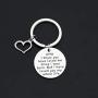 TIIMG Oma Keychain Grandmother Gifts Oma Gifts for Grandma Grandmother Keychain Gifts for Oma from Grandson