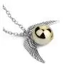 HUILAIKE Harry Potter Golden Snitch Charms Films Themed Friendship Bracelet and Necklace 2Pcs Jewelers Birthday Gifts for Teens Girls