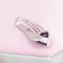 CiNily Heart Pendant Necklace 14K White Gold/Rose Gold Plated Opal Jewelry for Women Girls
