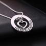 TEAMER Love Cheerleading Pendant Cheer Cheerleader Necklace Gifts Jewelry for Girls Teens Women