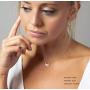 Mevecco Gold Dainty Heart Necklace for Women 18K Gold Plated Delicate Gold Heart Choker Long Necklace for Women