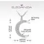ELEGANZIA Crescent Moon Necklaces for Women Teens Girls Mom, Moon Pendant Sterling Silver Cubic Zirconia Minimalist Jewelry for Her ELEGANZIA Crescent Moon Necklaces for Women Teens Girls Mom, Moon Pendant Sterling Silver Cubic Zirconia Minimalist Jewelry for Her