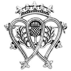 CENWA Thistle Brooch Scotland Brooch Outlander Jewelry Crown Ireland Irish Royalty Outlander Badge Brooch