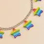 yfstyle LGBT Lesbian Pride Star Charm Necklace Gift for Women & Girl LGBTQ Rainbow Choker Necklace for Girlfriend Jewelry Gift for Valentine’s Day yfstyle LGBT Lesbian Pride Star Charm Necklace Gift for Women & Girl LGBTQ Rainbow Choker Necklace for Girlfriend Jewelry Gift for Valentine’s Day