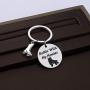 Roller Derby Keychain Skater Gift Rollin’ with My Homies Athletic Keychain Skate Shoe Charm Jewelry