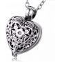 NEW Always in my Heart Locket Urn Necklace - Keepsake Jewelry for Cremation Ashes with chain