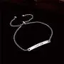 Kisseason Inspirational Mantra Bracelet for Women Girl Jewelry Adjustable Chain Friendship Bangle Bracelet Kisseason Inspirational Mantra Bracelet for Women Girl Jewelry Adjustable Chain Friendship Bangle Bracelet