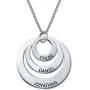 MyNameNecklace Personalized Engraved 3 Round Discs Circle Names Necklace - Mom Wife- Mother Day Jewelry Gift MyNameNecklace Personalized Engraved 3 Round Discs Circle Names Necklace - Mom Wife- Mother Day Jewelry Gift