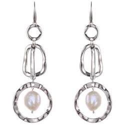 Silver Earrings for Women Summer Fashion Polished Good Luck Vintage Dangle Earrings Jewelry for Women