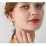 VANOVEI Small Huggie Hoop Earrings for Women S925 Sterling Silver Mini Hoop Dainty Earrings Jewelry Accessories