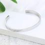Jewenova Inspirational Cuff Bracelets for Women Men Motivational Mantra Bangle Friendship Bracelets Personalized Birthday Jewelry Gift with Box