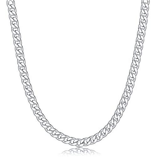 JINGRAYS Necklace Chain, Stainless Steel Chain Necklace,Girl Necklaces,Jewelry Necklace for Men Women Hip hop Style Neck Chain(Retail Gift Package)