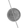 Sterling Silver 1.1mm Diamond-Cut Rope Chain Necklace Solid Italian Nickel-Free, 14-36 Inch Sterling Silver 1.1mm Diamond-Cut Rope Chain Necklace Solid Italian Nickel-Free, 14-36 Inch