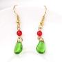 Jojos Bizarre Adventure Drop Earrings Anime gold Dangle Earrings for Women Jean Pierre Polnareff Earring Cosplay Accessories