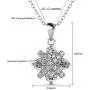 St.Claire Swarovski Jewelry Necklaces for Women 18K Rose Gold Cross Octagonal Pendant Necklace 925 Sterling Silver Birthstone Pendant Necklaces for Women Jewelry Birthday Happy Mother‘s Day Gift for Women
