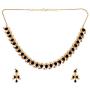 Efulgenz Indian Bollywood Gold Plated Crystal Rhinestone Wedding Bridal Choker Necklace Earring Jewellery Set