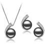 Claudia Black 7-8mm AA Quality Freshwater 925 Sterling Silver Cultured Pearl Set For Women
