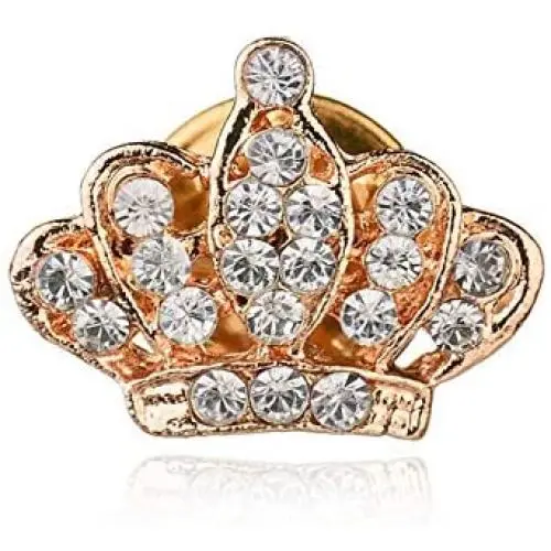 JczR.Y Rhinestone Crown Brooch Pin Wedding Party Crystal Royal Princess Queen Crown Brooch for Women Men Retro Suit Shirt Collar Needle JczR.Y Rhinestone Crown Brooch Pin Wedding Party Crystal Royal Princess Queen Crown Brooch for Women Men Retro Suit Shirt Collar Needle