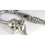 Rabbit Bracelet for Women | A Rabbit Gift with a Bunny Rabbit Charm on a Hypoallergenic Stainless Steel Snake Chain Bracelet Great Rabbit Gifts for Women or Men or Rabbit Jewelry as the Rabbit Gift