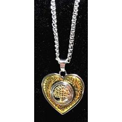 Interchangeable Snap Jewelry 18-20mm Tree of Life in Silver & Gold My Prime Gifts