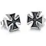 Mens Stainless Steel Retro Maltese Cross Stud Earrings Hypoallergenic Jerusalem Crusader Knights Templar Maltese Cross Pierced Post Stud Earrings For Men Religious Jewelry Gift For Man Mens Stainless Steel Retro Maltese Cross Stud Earrings Hypoallergenic Jerusalem Crusader Knights Templar Maltese Cross Pierced Post Stud Earrings For Men Religious Jewelry Gift For Man