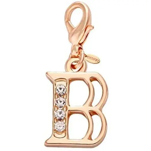 SENFAI 26 Alphabet English Letters Crystal First Initial Name Charms for Bracelet,Necklace,Zipper Puller (B2) SENFAI 26 Alphabet English Letters Crystal First Initial Name Charms for Bracelet,Necklace,Zipper Puller (B2)