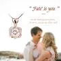 FAIRMAIDEN,Sterling Silver Heart Necklace,to My Wife Heart Love Necklace for Girlfriend Women i Love You mom Gifts Birthday Present FAIRMAIDEN,Sterling Silver Heart Necklace,to My Wife Heart Love Necklace for Girlfriend Women i Love You mom Gifts Birthday Present