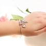 Uloveido Christian Faith Extendable Bangle, Stainless Steel, Heart Mustard Seed Bracelets Y642