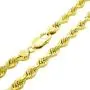 Nuragold 10k Yellow Gold 7mm Solid Rope Chain Diamond Cut Necklace, Mens Jewelry Lobster Lock 22'' 24'' 26'' 28'' 30'' Nuragold 10k Yellow Gold 7mm Solid Rope Chain Diamond Cut Necklace, Mens Jewelry Lobster Lock 22'' 24'' 26'' 28'' 30''