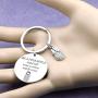 Inspirational Pineapple Keychain Be A Pineapple Stand Tall Wear A Crown And Be Sweet Tropical Jewelry Gift for Women Sister(be a pineapple KR)