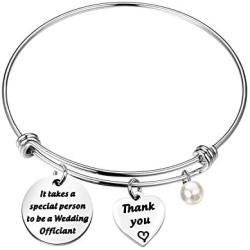 FOTAP Wedding Officiant Gift It Takes A Special Person to Be A Wedding Officiant Bracelet Wedding Party Gift Bridal Party Gift Officiant Proposal Gift