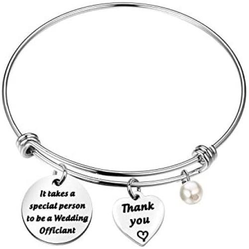 FOTAP Wedding Officiant Gift It Takes A Special Person to Be A Wedding Officiant Bracelet Wedding Party Gift Bridal Party Gift Officiant Proposal Gift