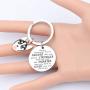 WSNANG Husky Keychain Dog Lover Gifts You are Braver Stronger Smarter Than You Think Keychain Inspirational Dogs Jewelry Husky Lover Gifts