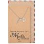 Quan Jewelry Music Note Necklace, Treble Clef Necklace, Best Musical Jewelry Gift for Music Lovers, 16 to 18 inches