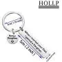 HOLLP Wedding Jewelry Stepdaughter Gift When I Married Your Dad I Gained A Daughter Keychain Bonus Daughter Gift from Stepmom HOLLP Wedding Jewelry Stepdaughter Gift When I Married Your Dad I Gained A Daughter Keychain Bonus Daughter Gift from Stepmom