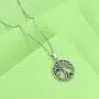 Aniu Tree of Life Necklace, Celtic Family Tree Pendant for Women, Sterling Silver Jewelry Gift - Oxidized Special Effect Aniu Tree of Life Necklace, Celtic Family Tree Pendant for Women, Sterling Silver Jewelry Gift - Oxidized Special Effect