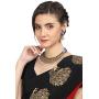 Touchstone Indian Bollywood Handcrafted Traditional Royal Mughal Kundan Polki Meenakari Enamel Colorful Wedding Designer Jewelry Long Necklace Set in Gold and Silver Tone for Women.