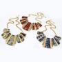 FENICAL Women Alloy Vintage Leopard Necklace and Earring Set Jewellry Set Leopard