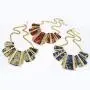 FENICAL Women Alloy Vintage Leopard Necklace and Earring Set Jewellry Set Leopard