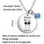De&ai Mama Llama Charm Necklace Animal Mama Llama Jewelry for Moms Grands Women Christmas Birthday Gift De&ai Mama Llama Charm Necklace Animal Mama Llama Jewelry for Moms Grands Women Christmas Birthday Gift