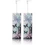 Demon Slayer Tanjiro Earrings - Kimetsu No Yaiba Acrylic Hanafuda Earrings - Good Ideal For Women and Girl